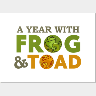 a year Frog and Toad Posters and Art
